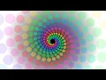 Pure CSS logarithmic spiral out of the dark into the light