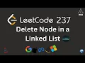 LeetCode 237 Delete Node in a Linked List SDE Interview Sheet Optimal Java Solution