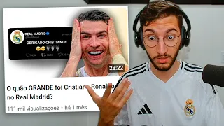 O quão GRANDE foi Cristiano Ronaldo no Real Madrid?