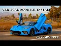 How To Installing Vertical Door Kit on a C8 Corvette l SIGALA DESIGNS