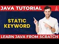 Java Static Keyword Static Keyword in Java Java Programming Static Keyword