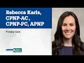 Rebecca Karls nurse practitioner pediatrics