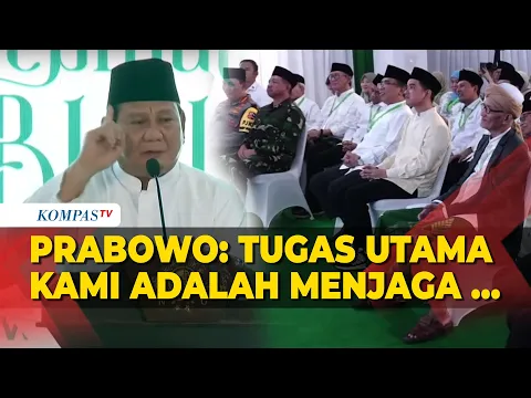 Download MP3 [FULL] Sambutan Prabowo Hadiri Halalbihalal PBNU: Tugas Utama Kami adalah Menjaga Kekayaan Indonesia