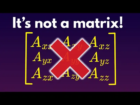The heck is a tensor?  #maths #physics #engineering