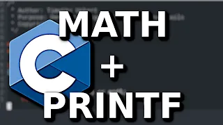C Programming Tutorial - Math Operations with Printf