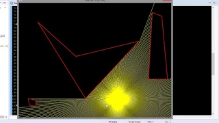 Java 2D Ray Casting Lighting Effects EN