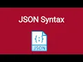 JSON Syntax JSON Tutorial JSON Tutorial for Beginners