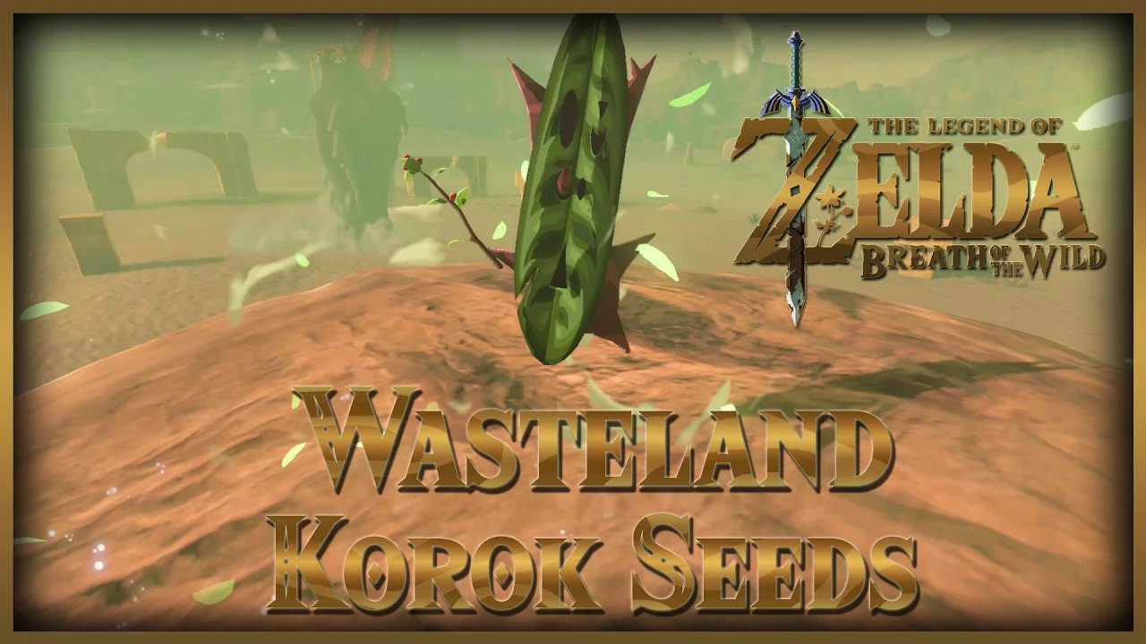Zelda Breath of the Wild • Korok Seeds • Wasteland