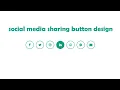 Social Media Share Button Design With Hover Effects in Pure HTML and CSS Tutorial