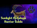 Quick Sunlight Antelope Guide - Hunter Rumours 2024