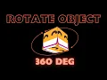 Rotate a 3D Object on Mouse Hover CSS and JavaScript Tutorial