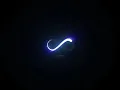 infinity loop motion graphic for loading screen and wallpaper