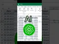 How to Use Ai Feature in Excel - Save 4 Hours Daily on Excel