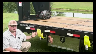 Elite Gator gooseneck trailer options How to equip - spec out your new gooseneck dual tandem trailer