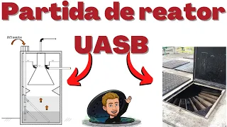 Partida de reator UASB