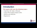 DATA 5070 Session 4 - ANCOVA ANOVA LDA and Logistic Regression in RStudio