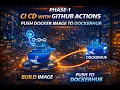 3 with GitHub Actions Build Push Docker Image Phase 1
