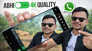how to put whatsapp status in hd quality 