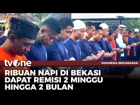 Berkah Lebaran, Ratusan Napi di Sejumlah Daerah Dapat Remisi