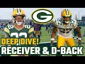 Green Bay Packers 2025 Stacked WR DB Depth Chart Breakdown