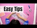 Sewing Pattern Tracing Tips Save the Original Pieces