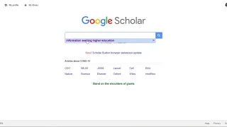Connecting Google Scholar to SJSU database
