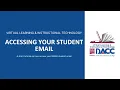 Accessing your Student Email