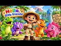 10 Little Dinosaurs 🦖 | Count 1–10 | Dinosaur Counting Song for Kids
