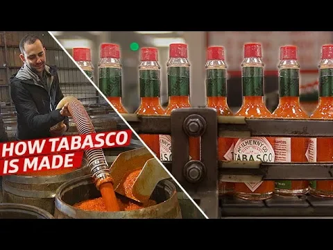 How the Tabasco Factory Makes 700,000 Bottles of Hot Sauce Per Day u2014 Dan Does