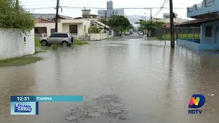 Fortes chuvas provocam alagamentos e transtornos em vários pontos de Itapema