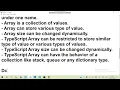 Typescript 30 Typescript non primitive types Array Object Regular Expression