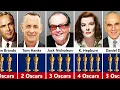 Hollywood Actors With the Most Oscar Wins of All Time
