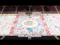 Season Ticket Members transform the ice Chicago Blackhawks