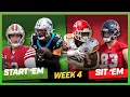 Week 4 Start Em Sit Em Michael Fabiano Sets Your Fantasy Lineup Sports Illustrated