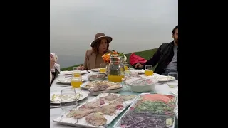 كواليس تصوير المشهد الاخير من عروس بيروت الحلقة الاخيرة 