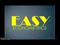 1 1 Time series data setup in EViews STATA
