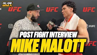 "Keep Ignoring My Handshake" Mike Malott Reacts To Insane Second Round KO Over Joaquin Buckley