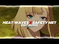 Download Lagu Heat waves x safety net - glass animals \u0026 ariana grande ft. Ty dolla $ign [edit audio]