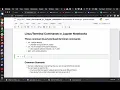 Basic Linux commands in Jupyter Notebook