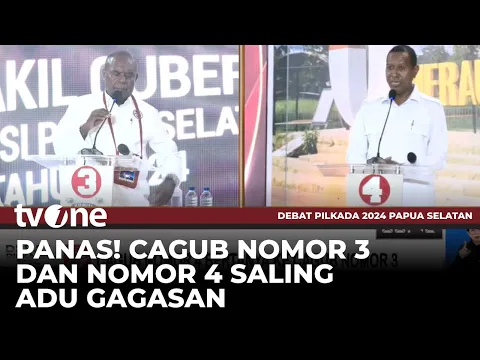 Debat Sengit! Paslon 03 vs Paslon 04 Soal Kurikulum untuk Papua Selatan