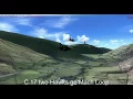 FSX Mach Loop C17 and 2 Hawks