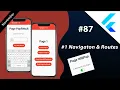 Flutter Tutorial - Navigation Routes