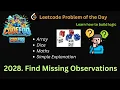 2028 Find Missing Observations Problem of the Day Leetcode Easiest Solution