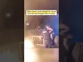 Police officers safely rescue baby from danger
