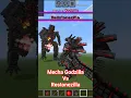 Download Lagu Mecha Godzilla Vs Redstonezilla #mobbattle #mcpe #addon #shorts