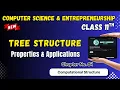 104 Tree Data Structure Chapter 4 Computational Structures Class 11th Computer Science