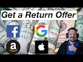 2024 FAANG Interns How to Secure a Full-Time Offer