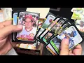 Breaking a 1987 Donruss wax box of baseball cards