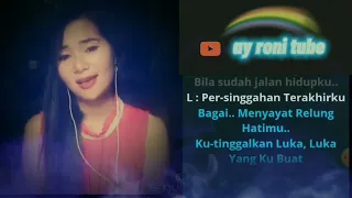 Download persinggahan terakhir karaoke duet || arrora musik cover Gerry ft Ega da2 MP3