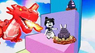 กระโดดขึ้นไปขโมยไข่ให้สูงที่สุด! เพื่อไข่หายาก | Roblox Jump for Animals